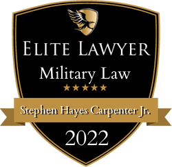 elite lawyer military law 2022 stephen hayes carpenter jr